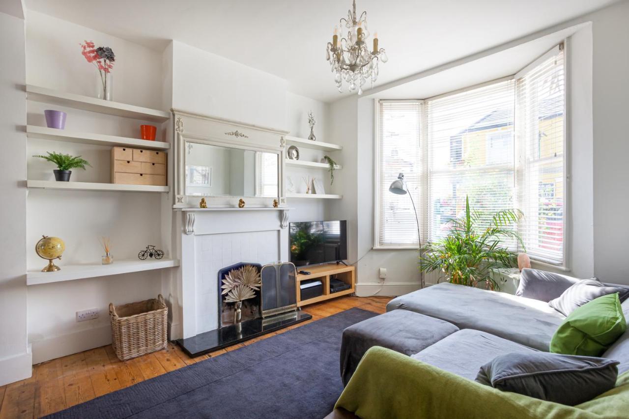 King Bd, Spacious 4Bd Victorian In Hove, 5 Mins From Beach! Villa Exteriör bild
