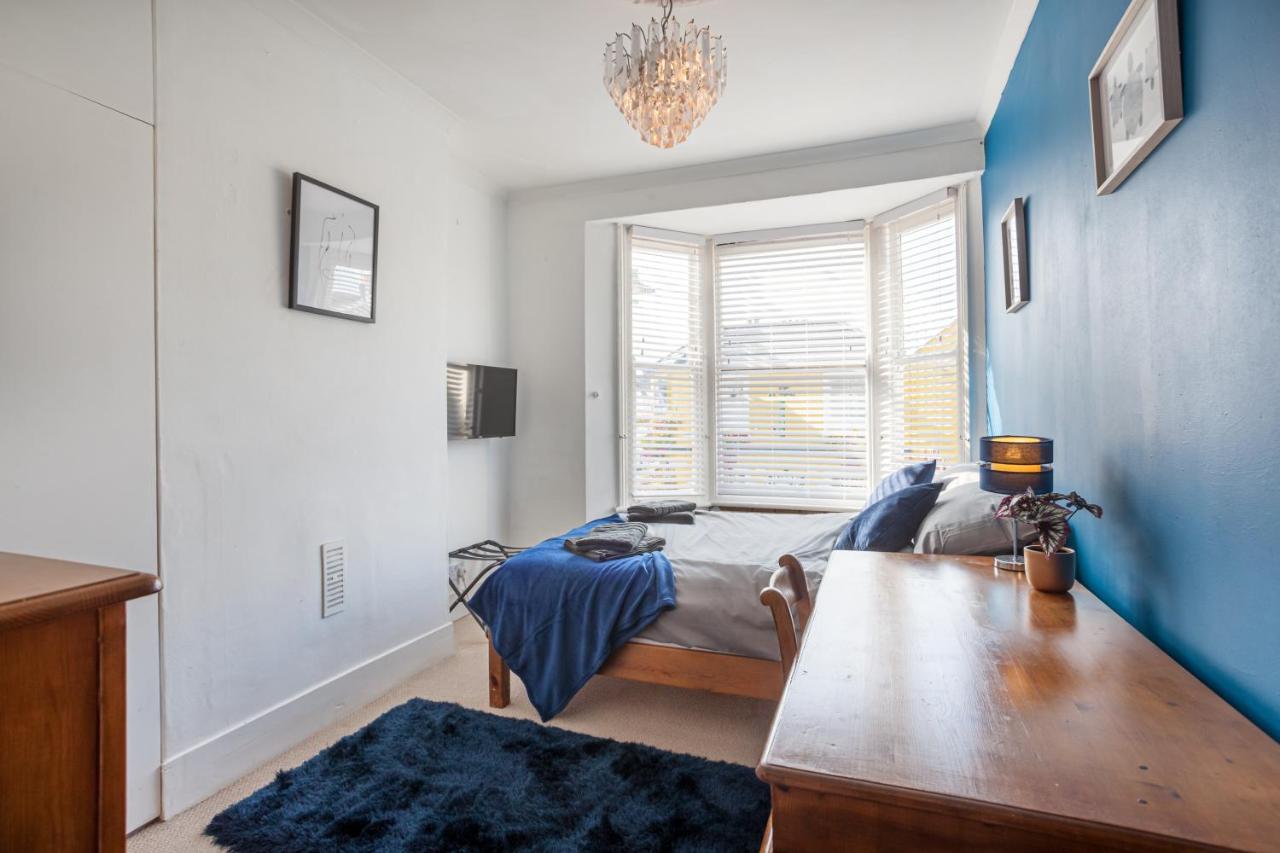 King Bd, Spacious 4Bd Victorian In Hove, 5 Mins From Beach! Villa Exteriör bild